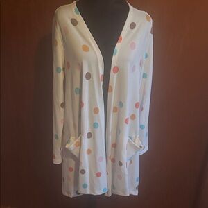 LuLaRoe Black and White Cardigan